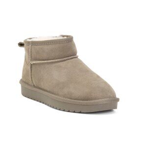 GREYSTONE Olive Suede Scarlet Booties